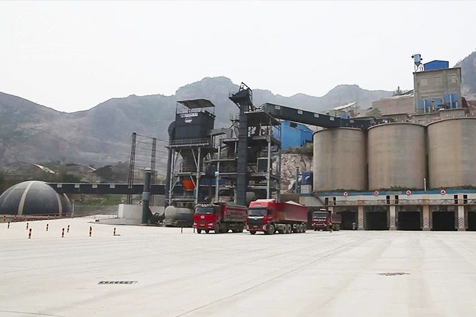 河北時產100-120噸石灰石尾料精品制砂生產線